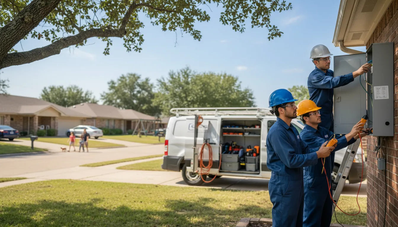 Certified electrician providing emergency electrical services in Hunnewell, MO